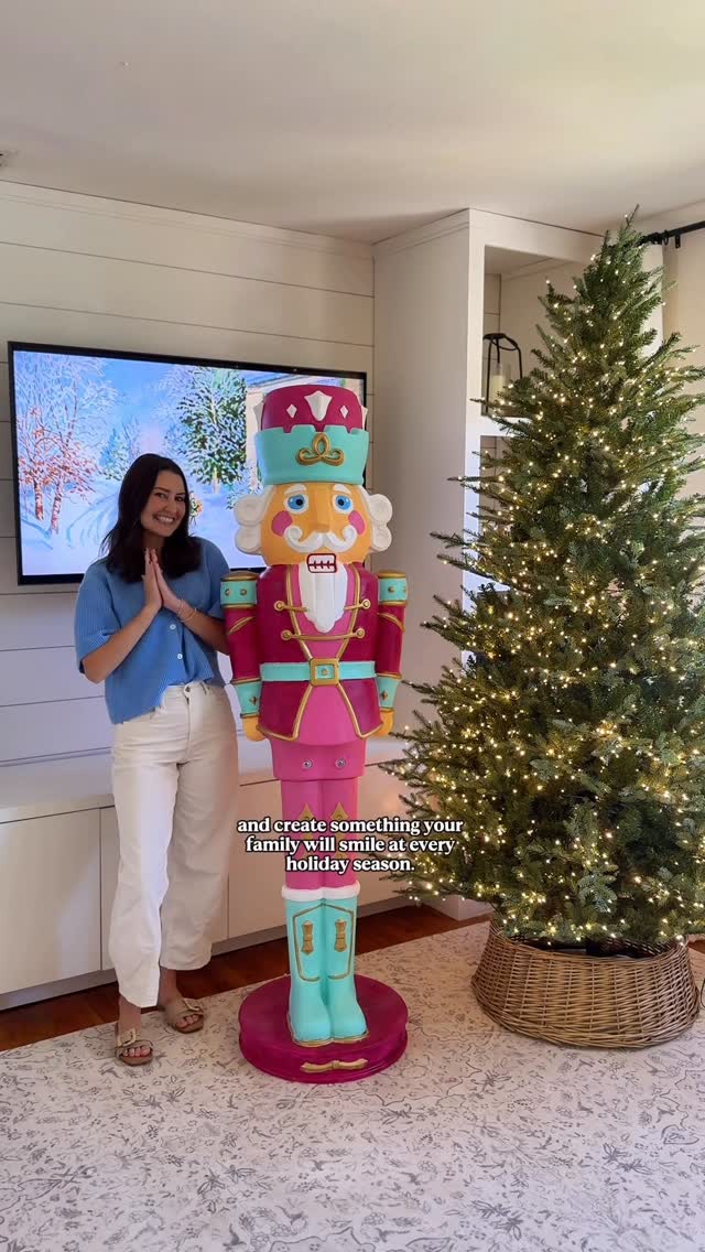 Instagram post by @nattiejopo for Step2. Caption reads: Calling it now-the Step2 Nutcracker Prince is....