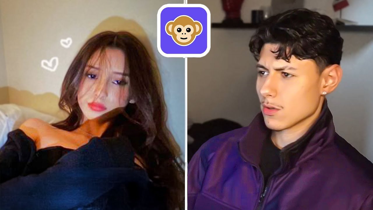 YouTube post by @Straylesss for Tiege Hanley. Caption reads: MONKEYAPP AT 3AM IS CRAZY 😈.