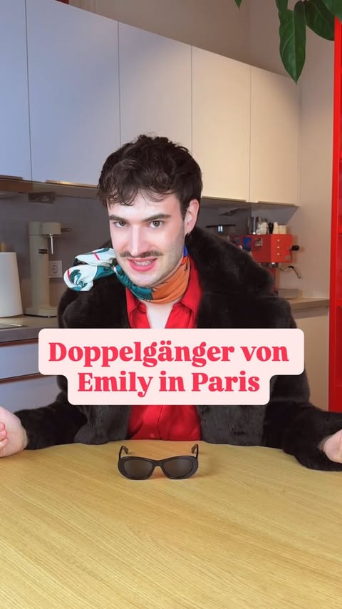 Instagram post by @casacarlo for Netflix DE. Caption reads: Werbung - Bin bereit für die neue Staffel Emily in....