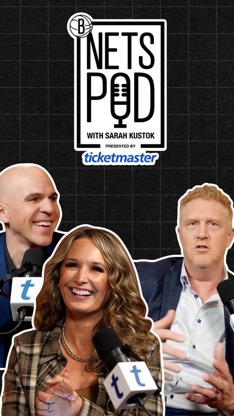 Instagram post by @whitemamba for Ticketmaster. Caption reads: [...] episode of Nets Pod, presented by....