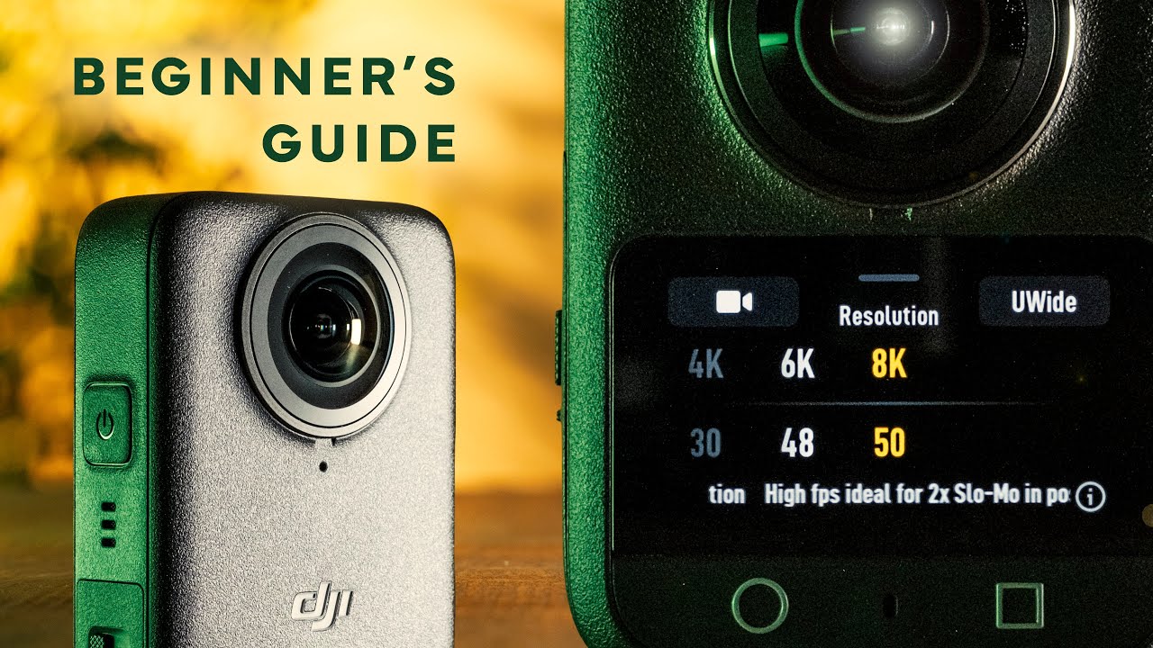 YouTube post by @FenchelJanisch2 for Flickr. Caption reads: DJI OSMO 360: Camera setup, shooting tips and....