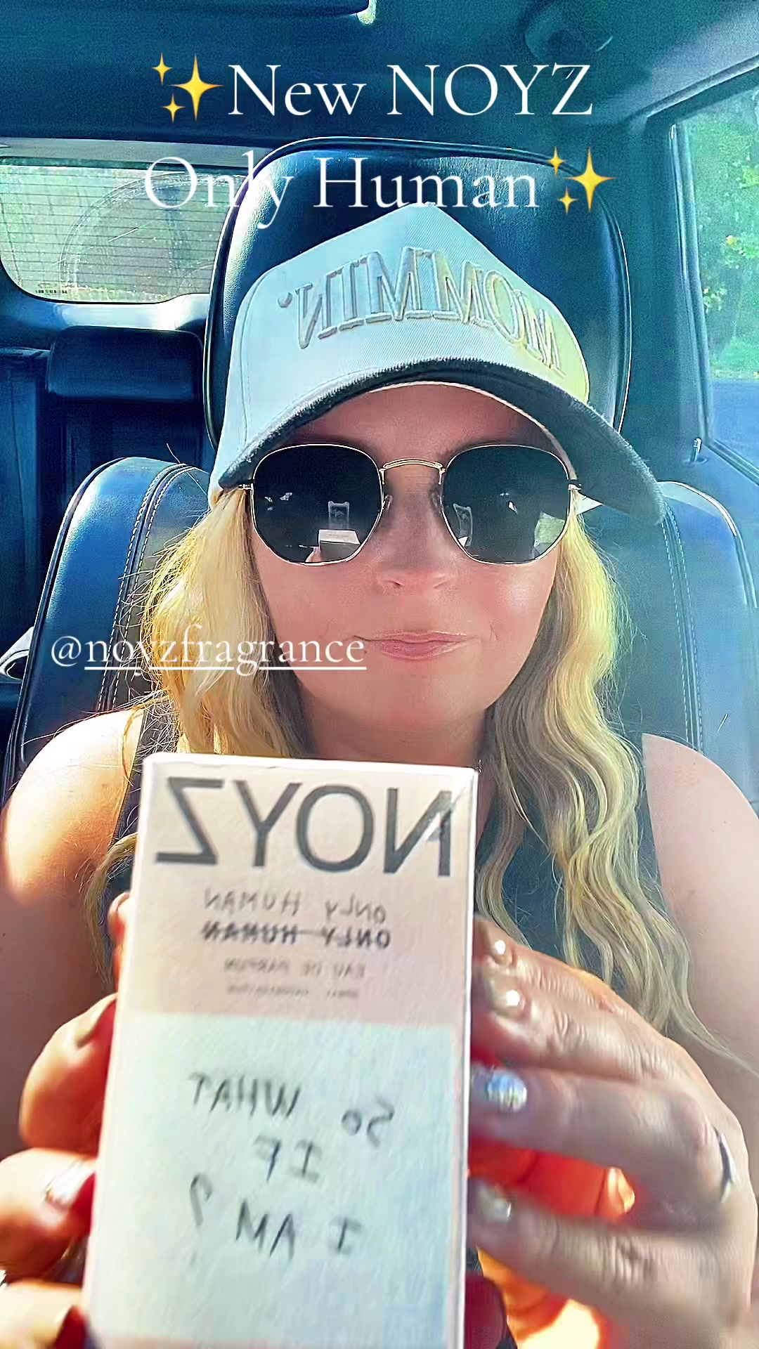 TikTok post by @southern.ness for NOYZ. Caption reads: 💫New @noyzfragrance! You will want to add [...].