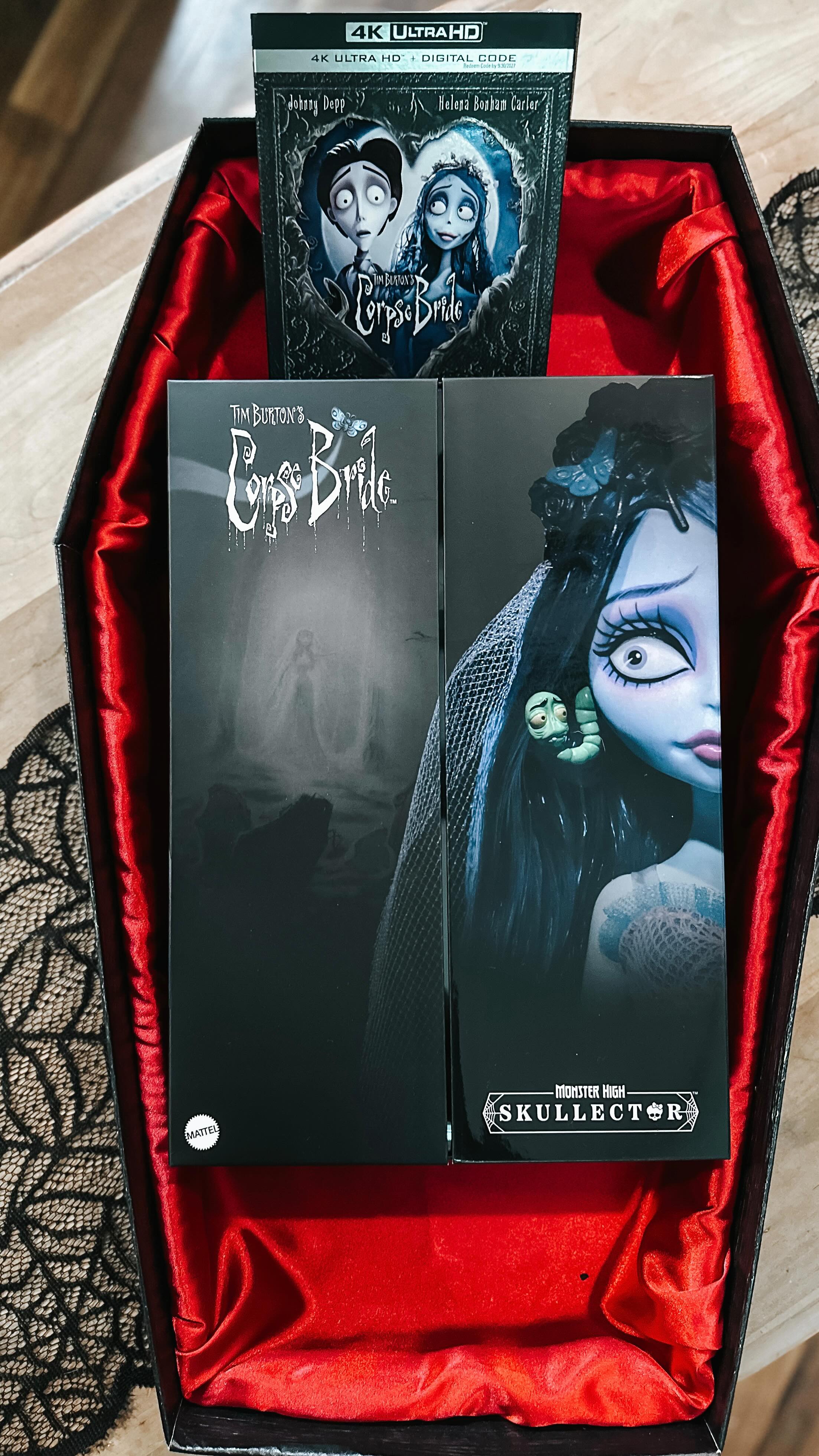 Instagram post by @witchywoman.11 for Monster High. Caption reads: With this package, I thee wed 💍💙🦋

Huge thank....