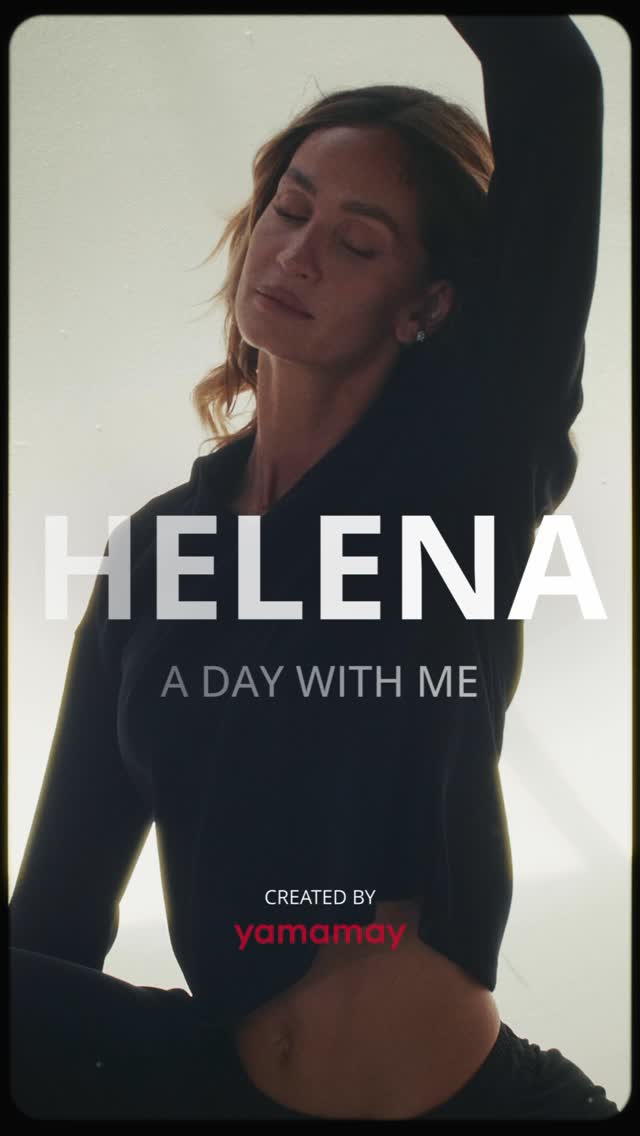 Instagram post by @helenaprestess for Yamamay. Caption reads: At Yamamay, we believe movement is more than....