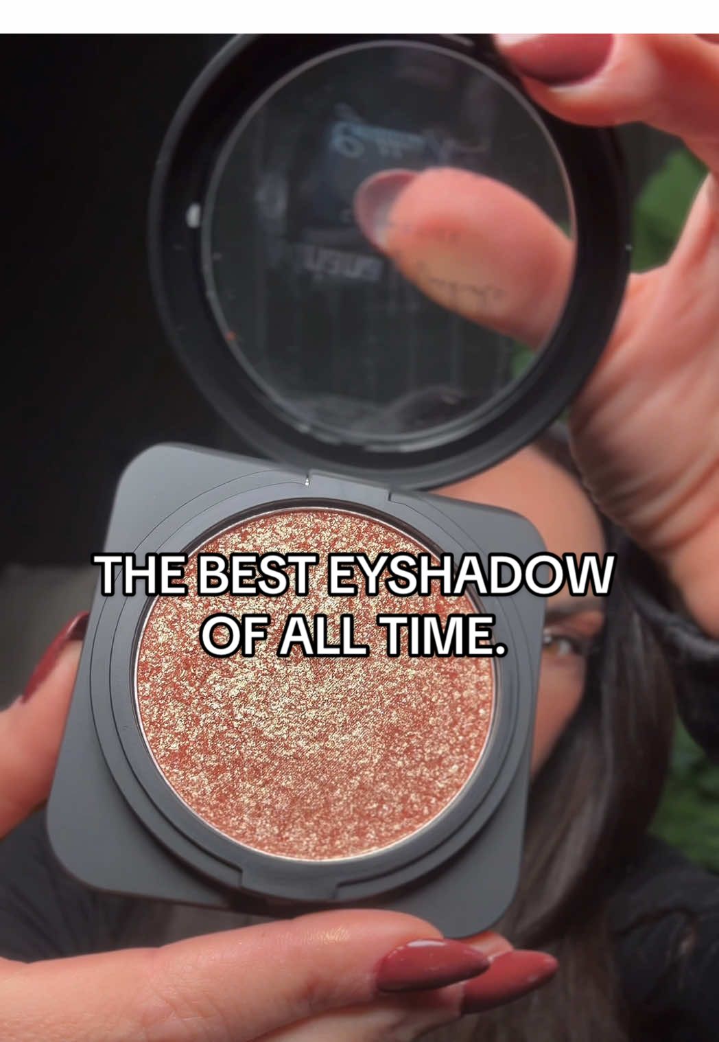 TikTok post by @noted.by.katie for Adriana Nichole Cosmetics. Caption reads: [...] about to be doing 👌 @Adriana Nichole....