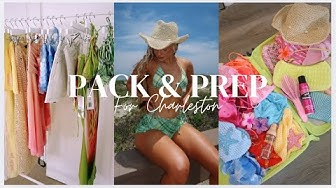 YouTube post by @BaileyStewart for Lazuli Label. Caption reads: PACK & PREP WITH ME FOR CHARLESTON| White Fox....