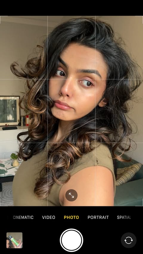 Instagram post by @malvika_pattenset for Love Beauty and Planet. Caption reads: I’ve done everything to this hair — Colour, Botox,....