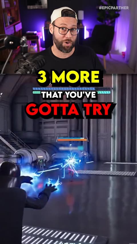 Instagram post by @subparlover for Fortnite. Caption reads: [...] Star Wars games that are COOKING in....