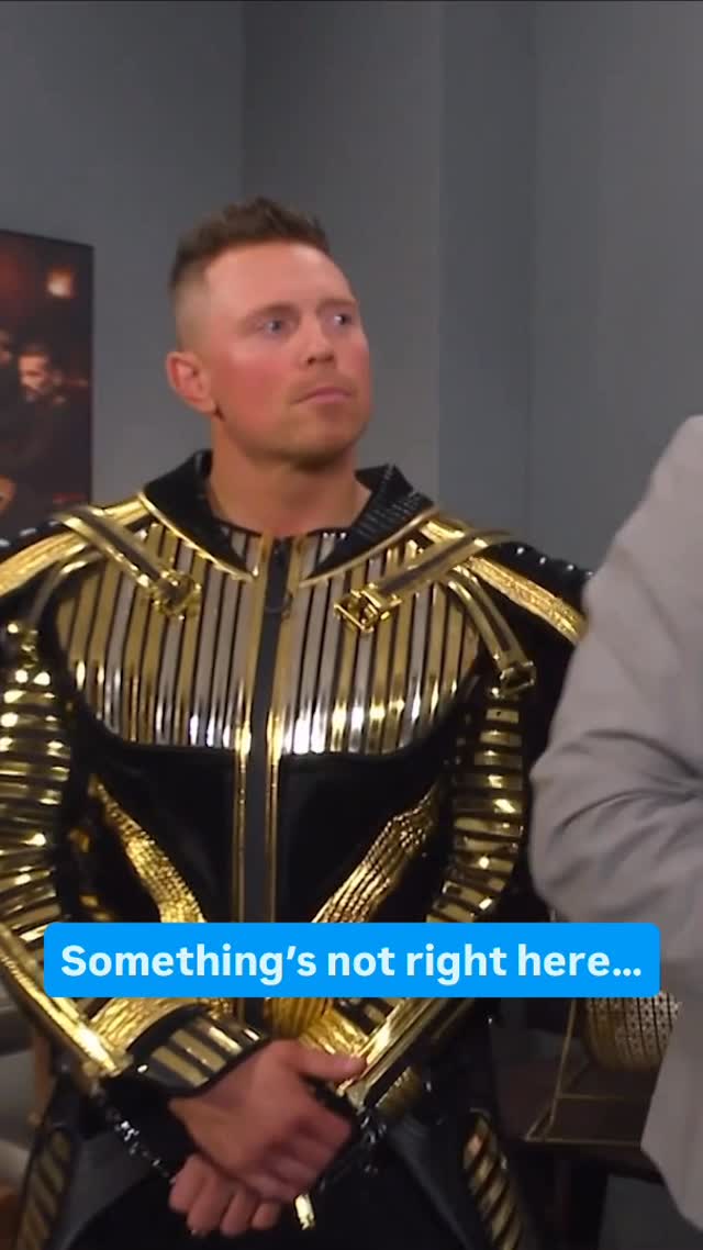 Instagram post by @nickaldis for WWE. Caption reads: Well, looks like @mikethemiz got his way after....