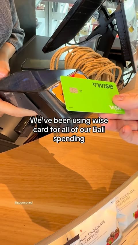 Instagram post by @chadandmiaofficial for Wise. Caption reads: Has everyone already joined the Wise party?! 💳....