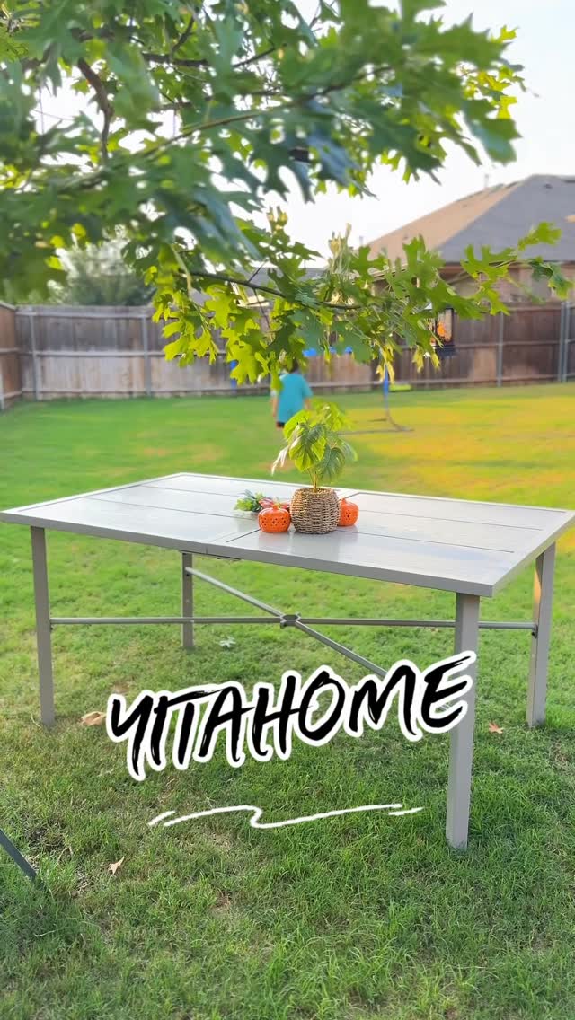 Instagram post by @2bebek1damla for YITAHOME. Caption reads: Outdoor living, upgraded ✨
The @yitahome.us garden....