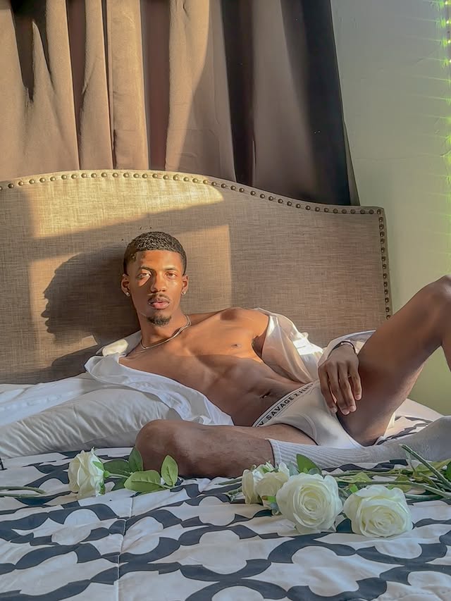 Instagram post by @theofficialraheen for SAVAGE X FENTY BY RIHANNA. Caption reads: respectfully. @savagexfenty.