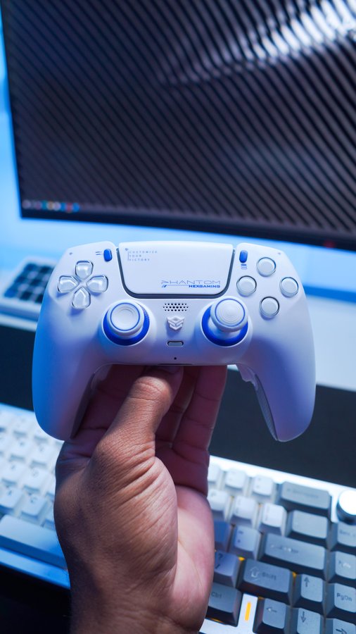 Instagram post by @killswitch242__ for HexGaming. Caption reads: Introducing the new Hexgaming Phantom Controller....