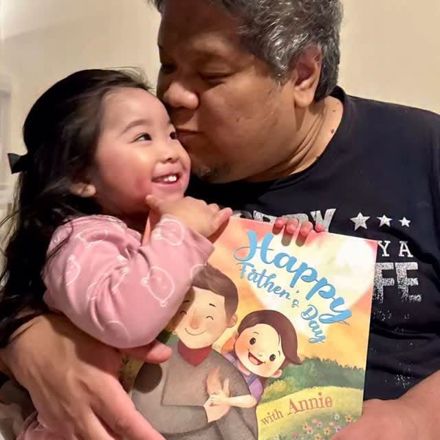 Instagram post by an influencer for MyStoryTale Books. Caption reads: [...] Father’s Day? Check out @mystorytalebooks....
