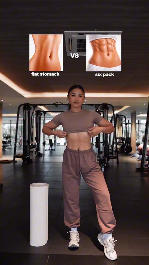Instagram post by @gemanicas for BetterMe. Caption reads: [...] core stability. More workouts from the....
