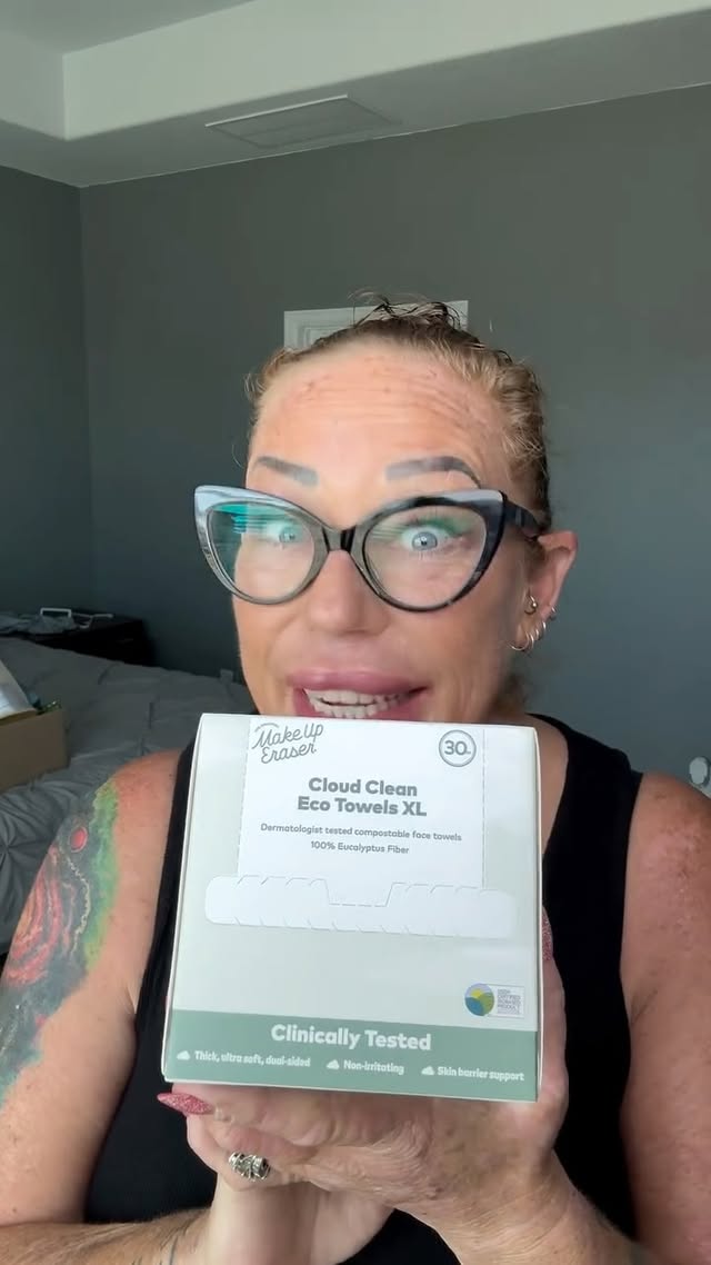 Instagram post by @just_janci for MakeUp Eraser. Caption reads: @makeuperaser 
for under eight dollars, you can....