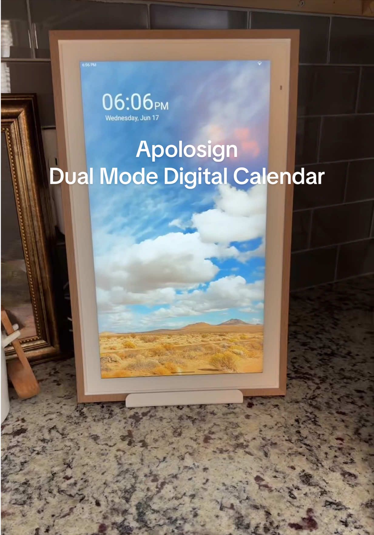 TikTok post by @thebrittanyreese for Apolosign. Caption reads: [...] wait to get my life organized!....