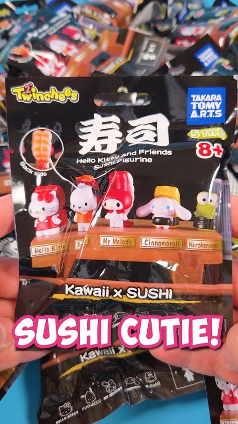 Instagram post by an influencer for TOMY Collectibles. Caption reads: [...] #hellokitty #sanrio @tomycollectibles.