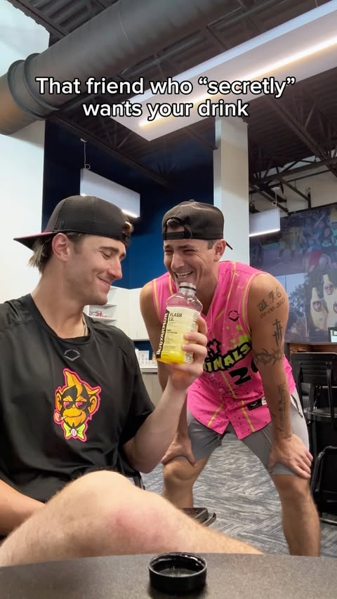 Instagram post by @tellier_nate for BODYARMOR. Caption reads: Dude!…Share! . . . #bodyarmorpartner #bodyarmor....