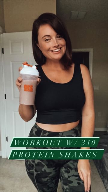 Instagram post by @adventuresoflilred for 310 Nutrition. Caption reads: Have you tried @310nutrition Meal Replacement....