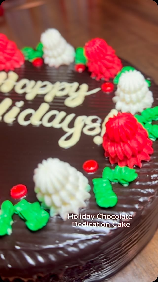 Instagram post by @chefbeng for Red Ribbon Bakeshop. Caption reads: Make sure to include these #RedRibbonHolidayCakes....