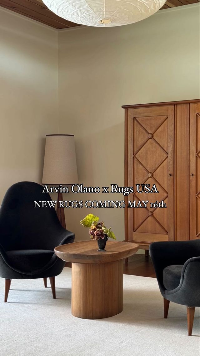 Instagram post by @arvinolano for Rugs USA. Caption reads: You asked, we listened! New colors in your....