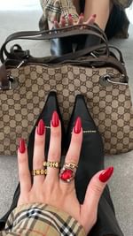 Instagram post by @jessgearyx for Alpha Industries. Caption reads: for @alphaindustries_europe ♥️ which is ur fave??....