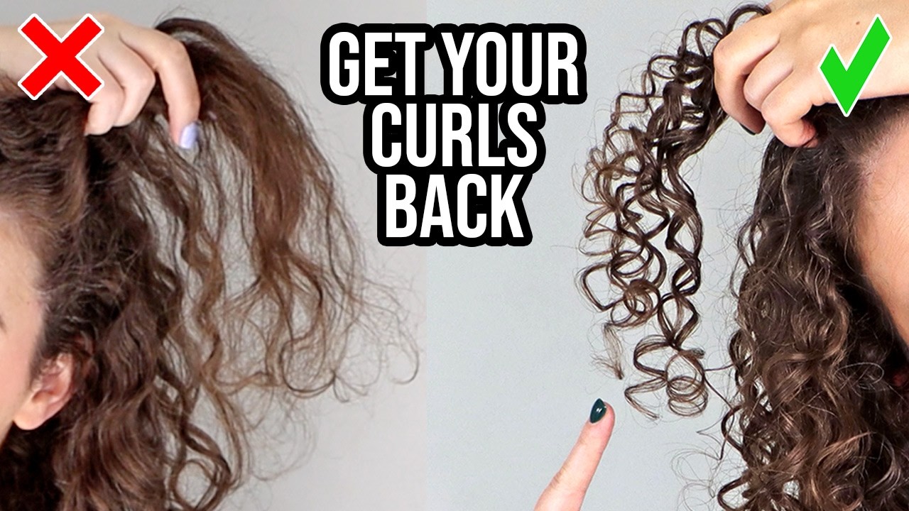 YouTube post by @GenaMarie for BounceCurl. Caption reads: In this video, I walk you through the same....