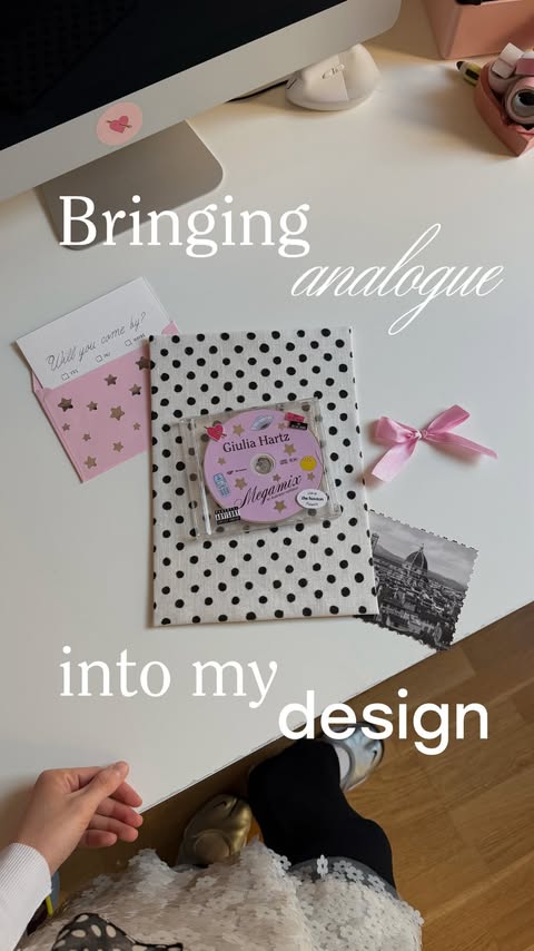 Instagram post by @giuliahartz for StickerApp. Caption reads: [...] in florence! thank you also to @stickerapp....