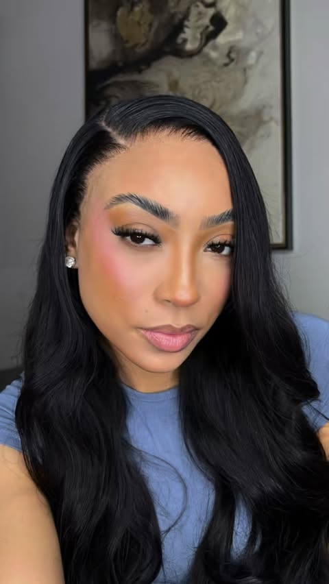 Instagram post by @shi_millz for Arabella Hair. Caption reads: it’s literally that simple!!! 😮‍💨....