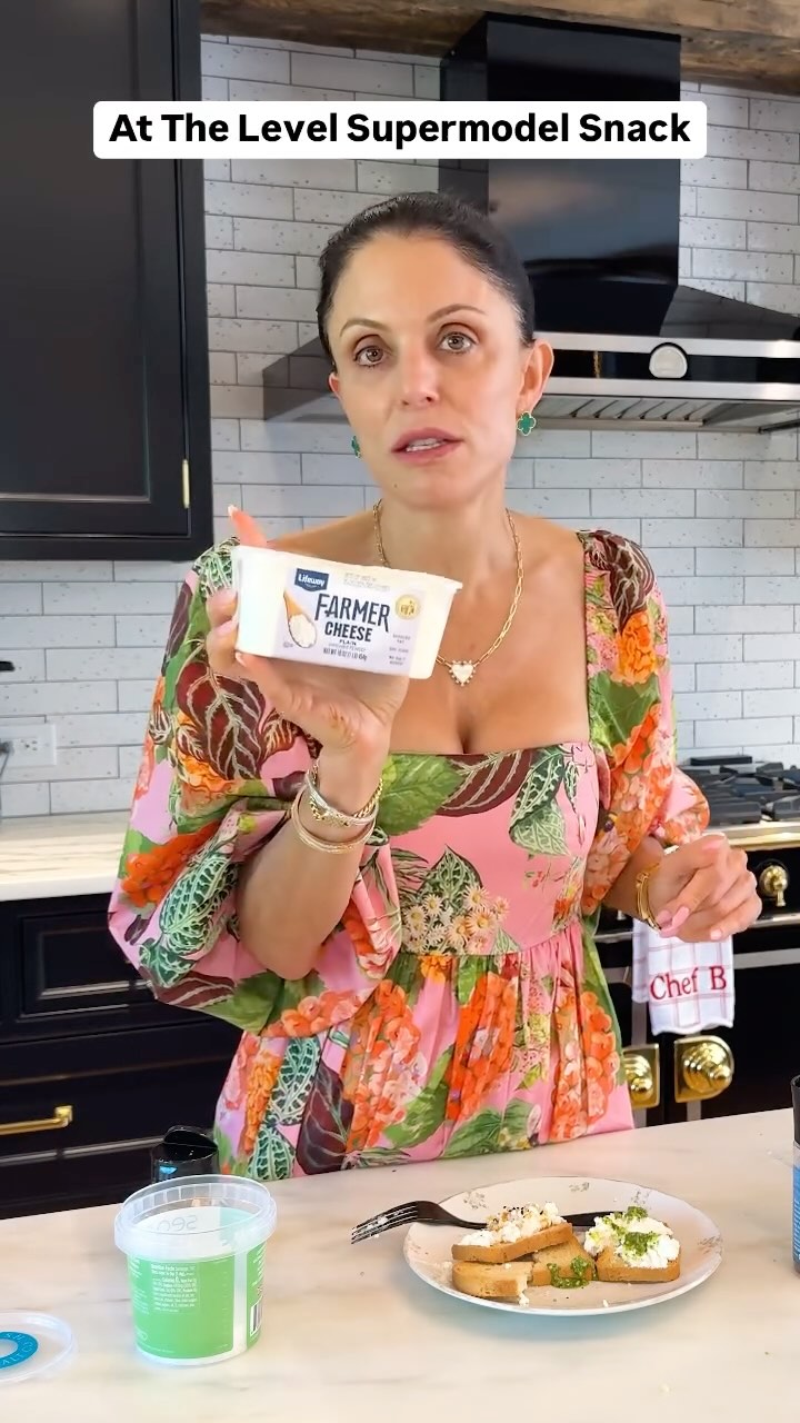 Instagram post by @bethennyfrankel for Lifeway Foods. Caption reads: Let me introduce you to Farmer cheese... DAVOON.....