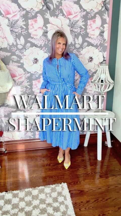 Instagram post by @jentherealfluencer for Shapermint. Caption reads: Shapermint is now available at select Walmart....
