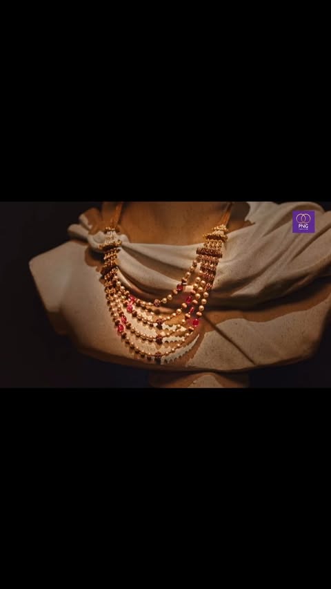 Instagram post by @social.titli for PNG Jewellers. Caption reads: [...] beauty. #LegacylsOurBiggestGold....