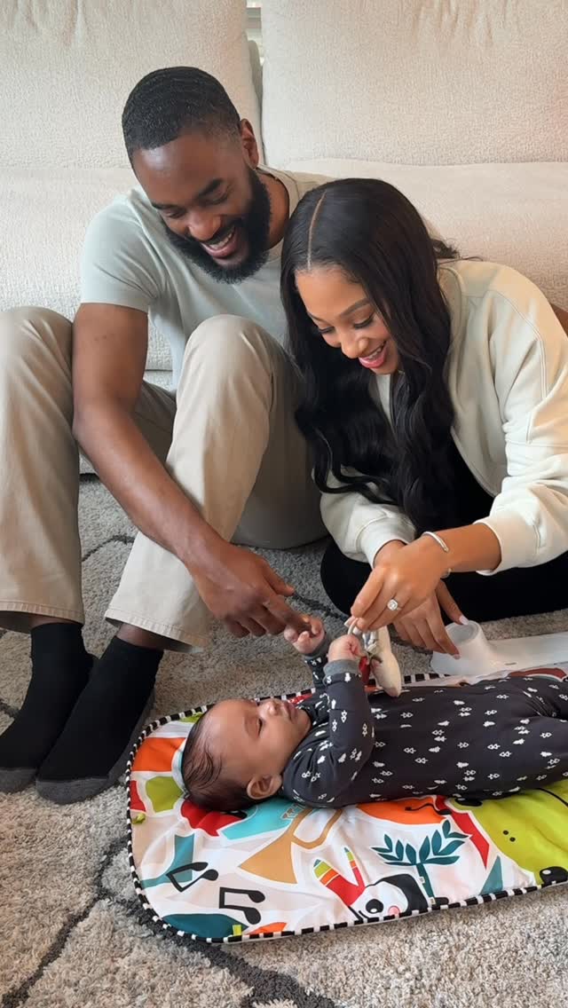 Instagram post by @iman.alford_ for Enfamil. Caption reads: #ad Evenings are my favorite! We’ve been using....