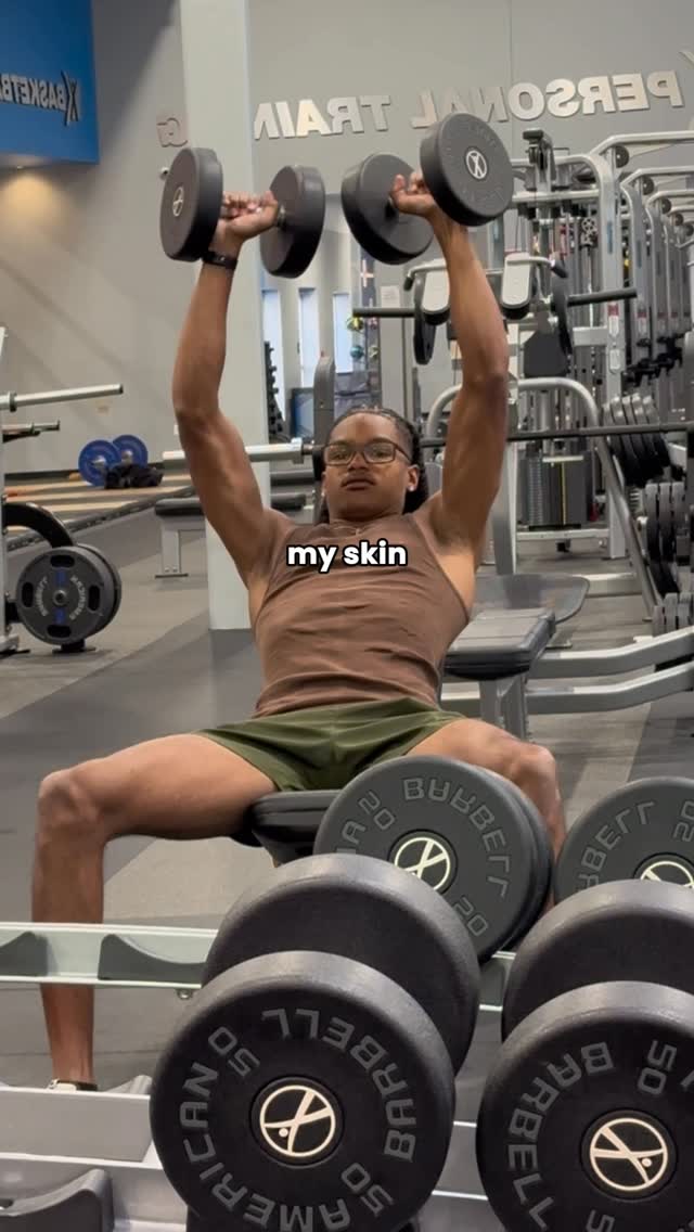 Instagram post by @dontavioushill for Curology. Caption reads: #CurologyPartner I hit the gym to build strength,....