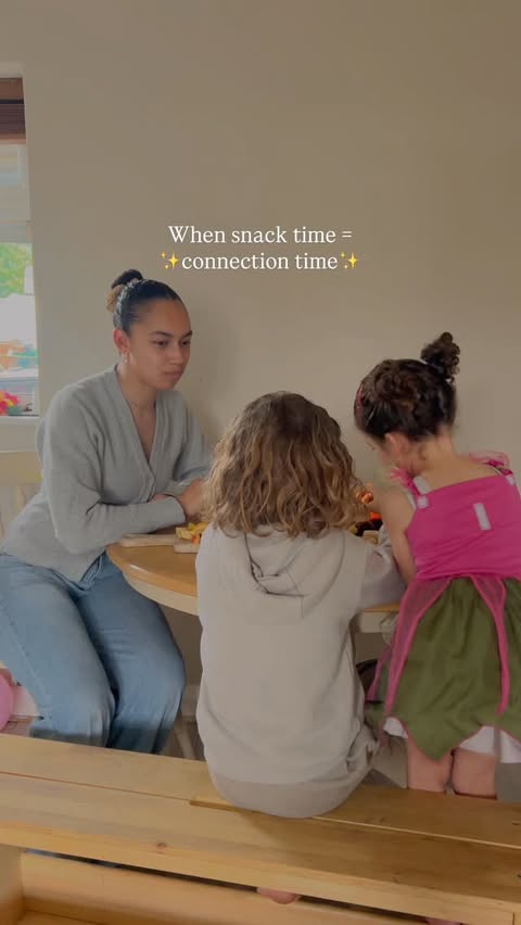 Instagram post by @jazandthekids for Learning Resources. Caption reads: [...] kids in the middle of a busy day.....