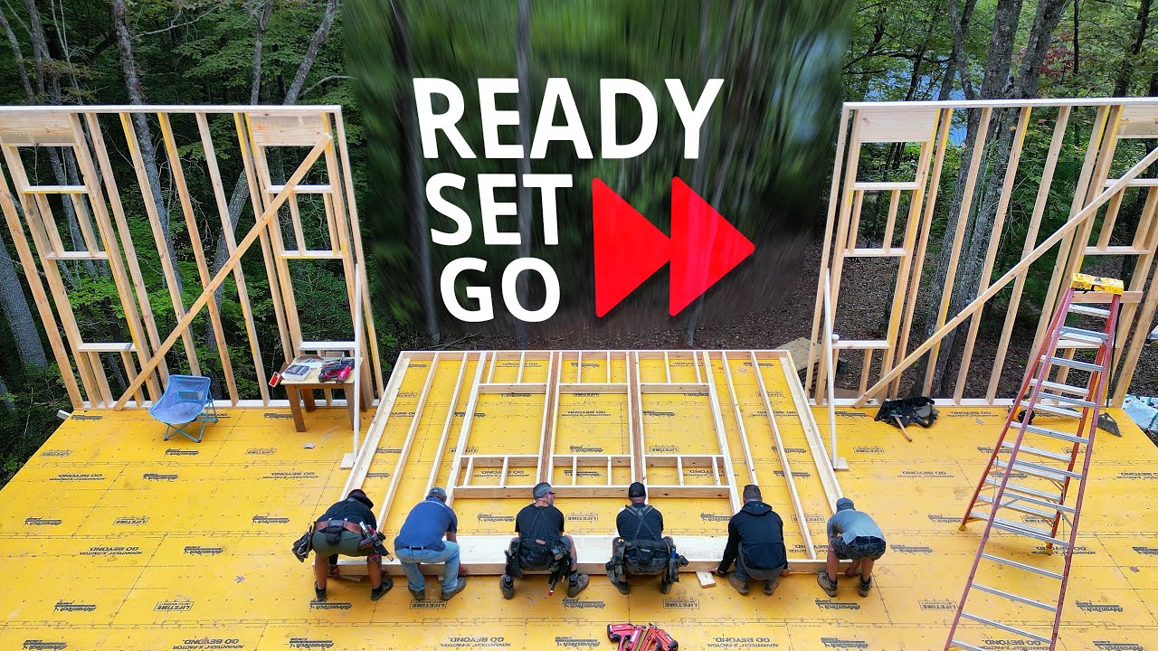 YouTube post by @PerkinsBuilderBrothers for TRUEWERK. Caption reads: Built in FAST FORWARD ⏩.