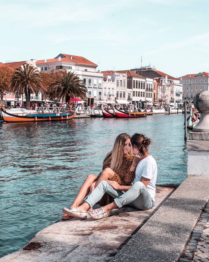 Instagram post by @valeriandalex for UIN Footwear. Caption reads: ⚓ LITTLE VENICE ⚓

This little gem of paradise....