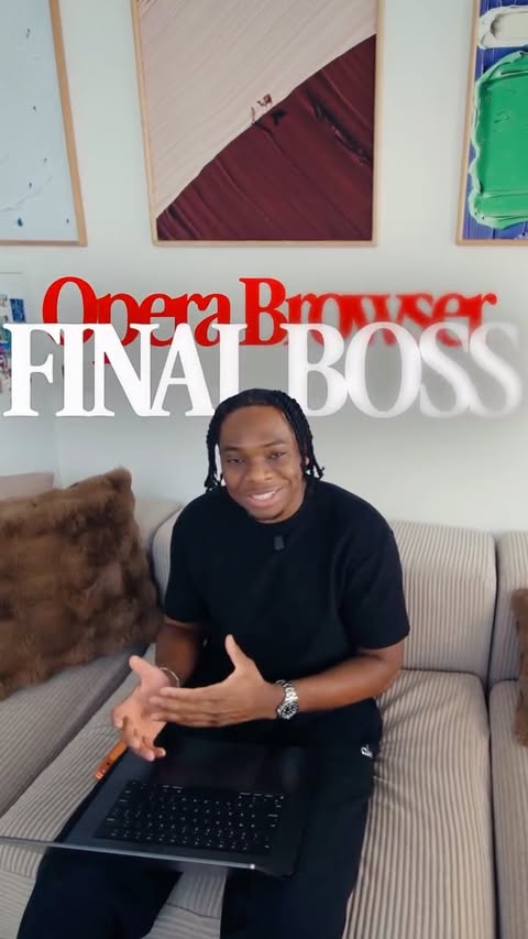 Instagram post by @shevonsalmon_ for Opera. Caption reads: [...] the last couple years I’ve switched to....