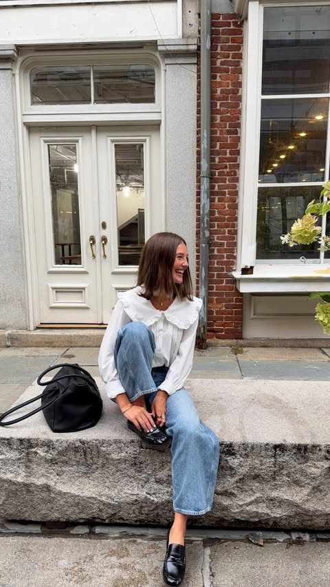 Instagram post by @autumn_gruber for Nine West. Caption reads: [...] wearing the ‘rasco loafer’ from @ninewest....