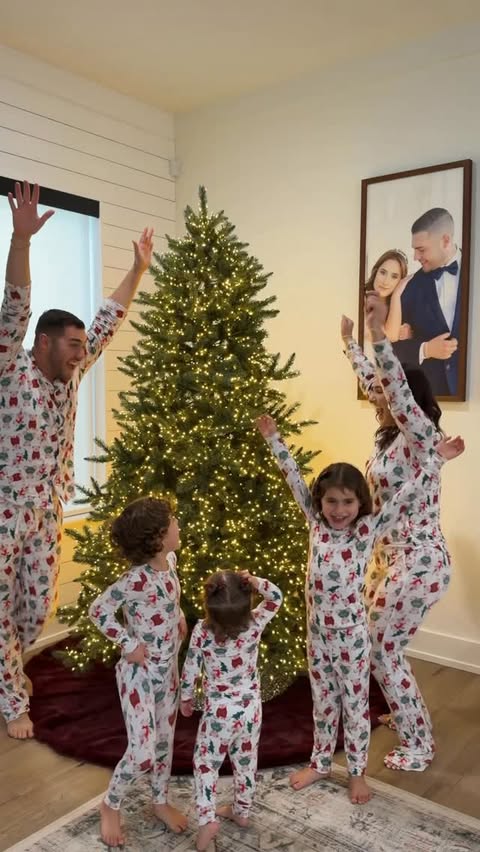 Instagram post by @_christiancarlin for Balsam Hill. Caption reads: The most wonderful time of the year🥹🎄🎁 visit....