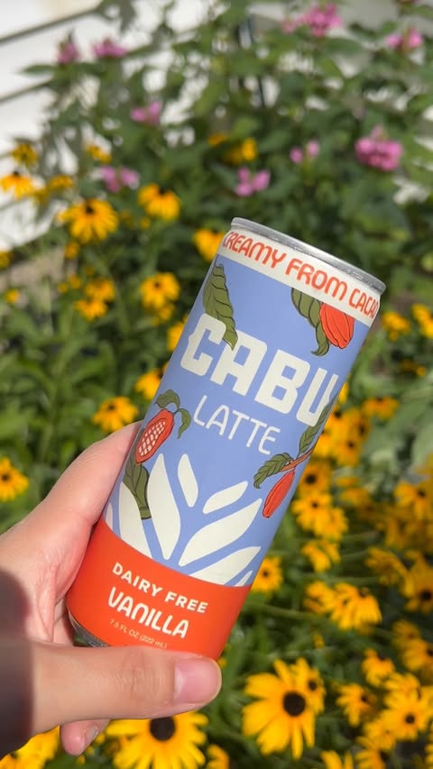 Instagram post by @messy_foods716 for Try The World. Caption reads: [...] #ad #sponsored #drinkcabu #cabulatte....