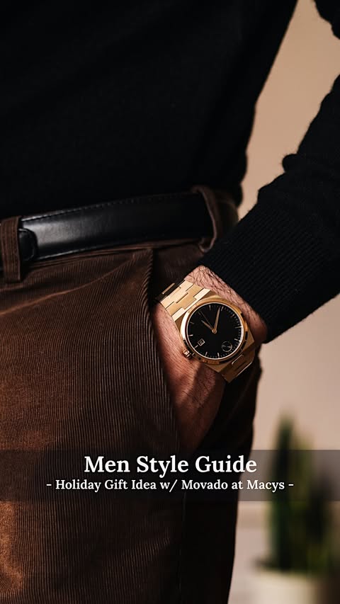 Instagram post by @randallwestmore for Movado. Caption reads: [...] Shopping and Find the Perfect Gift at....