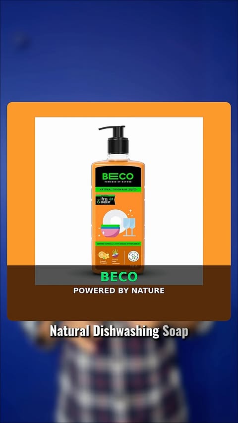 Instagram post by @akheel.raj_ for Beco. Caption reads: [...] eco-conscious option makes sense. 🌿 Beco....