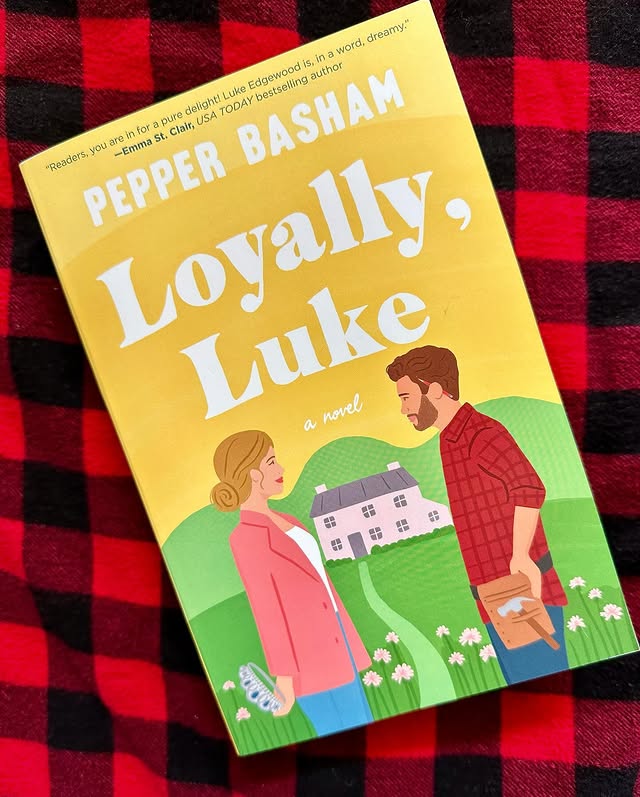 Instagram post by an influencer for TLC Book Tours. Caption reads: [...] Loyally, Luke Thank you @tlcbooktours....