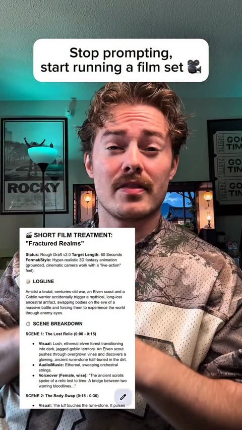 Instagram post by @jdthecameraguy for invideo. Caption reads: [...] I recently got access to Agent One by....