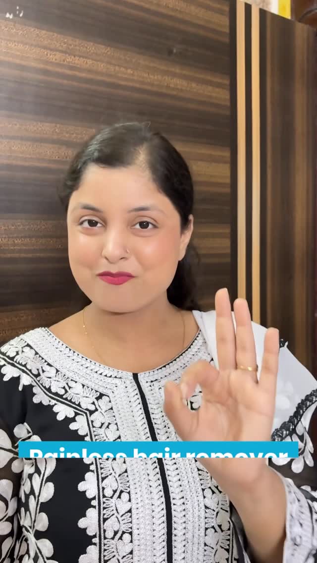 Instagram post by @zufiscooking for AGARO Lifestyle. Caption reads: Agaro Facial Hair Remover FHR170 for Women - Rose....