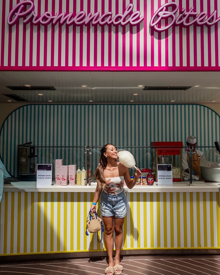 Instagram post by @sincerelyreneze for Eataly Italia. Caption reads: My first @eataly pasta, a slide down a shark’s....