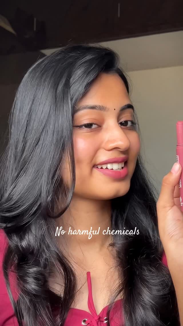Instagram post by @_.sanjana__._ for Mamaearth. Caption reads: Comment for link ❤️✨

#AD #MamaearthColorCare....