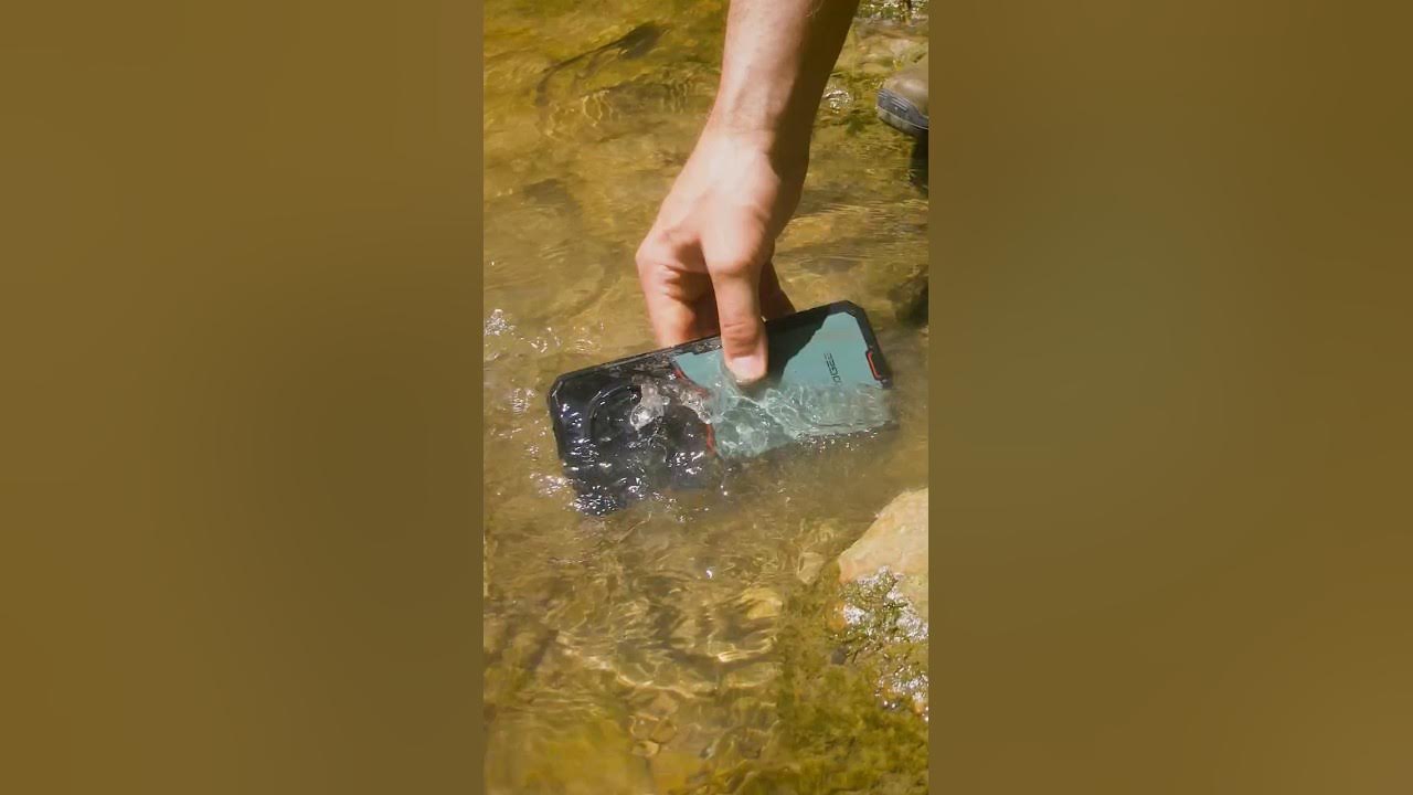 YouTube post by @Kirill_Multitool for DOOGEE. Caption reads: Amazing tip with smartphone in the wild ....